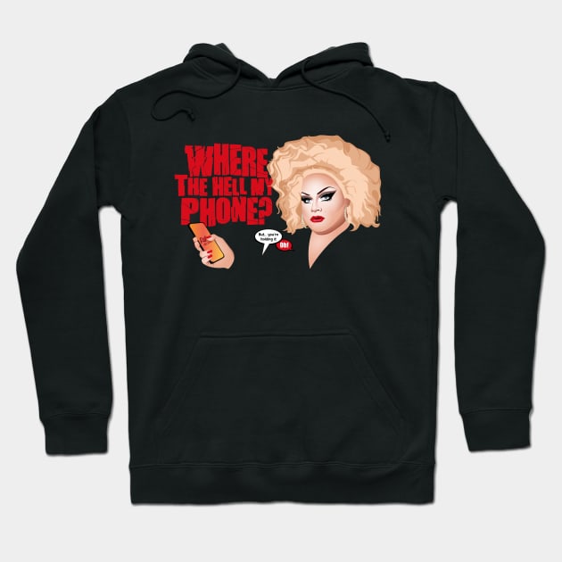 Ginger from Drag Race All Stars 6 Hoodie by dragover